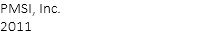 PMSI, Inc. 2011